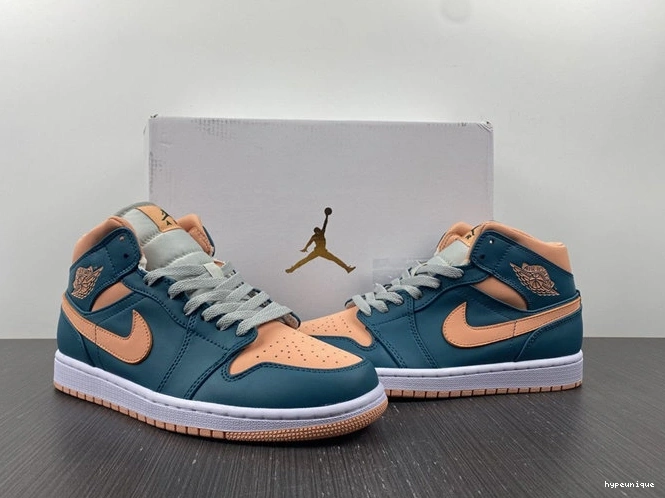 HYPE AllSeason Dark Teal 3713 Green Jordan1 BQ6472- Mid 1029